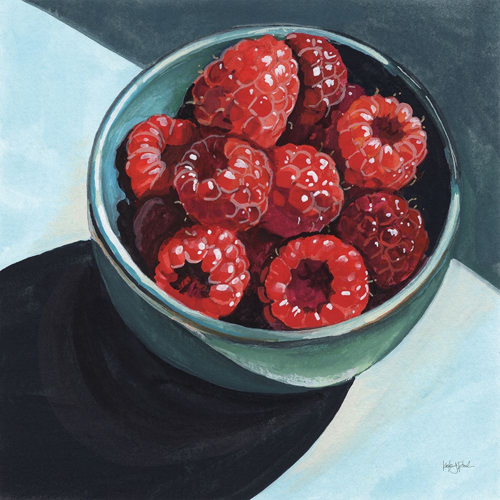 Crimson Glow Raspberry art print by Kate Jarvik Birch for $57.95 CAD