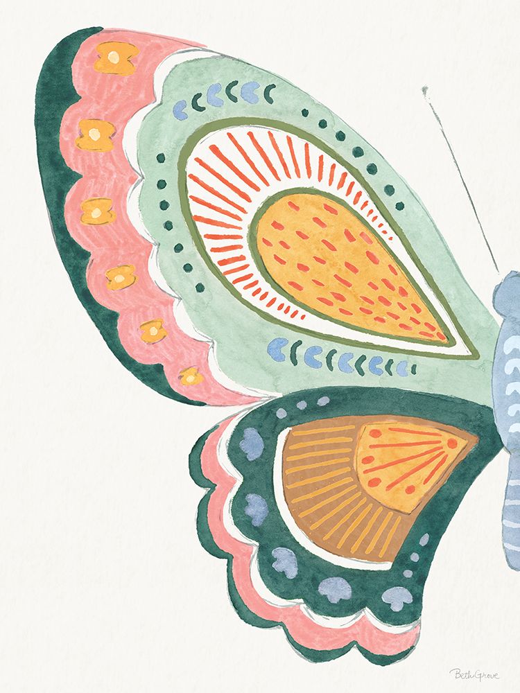 Guilded Wings VII art print by Beth Grove for $57.95 CAD