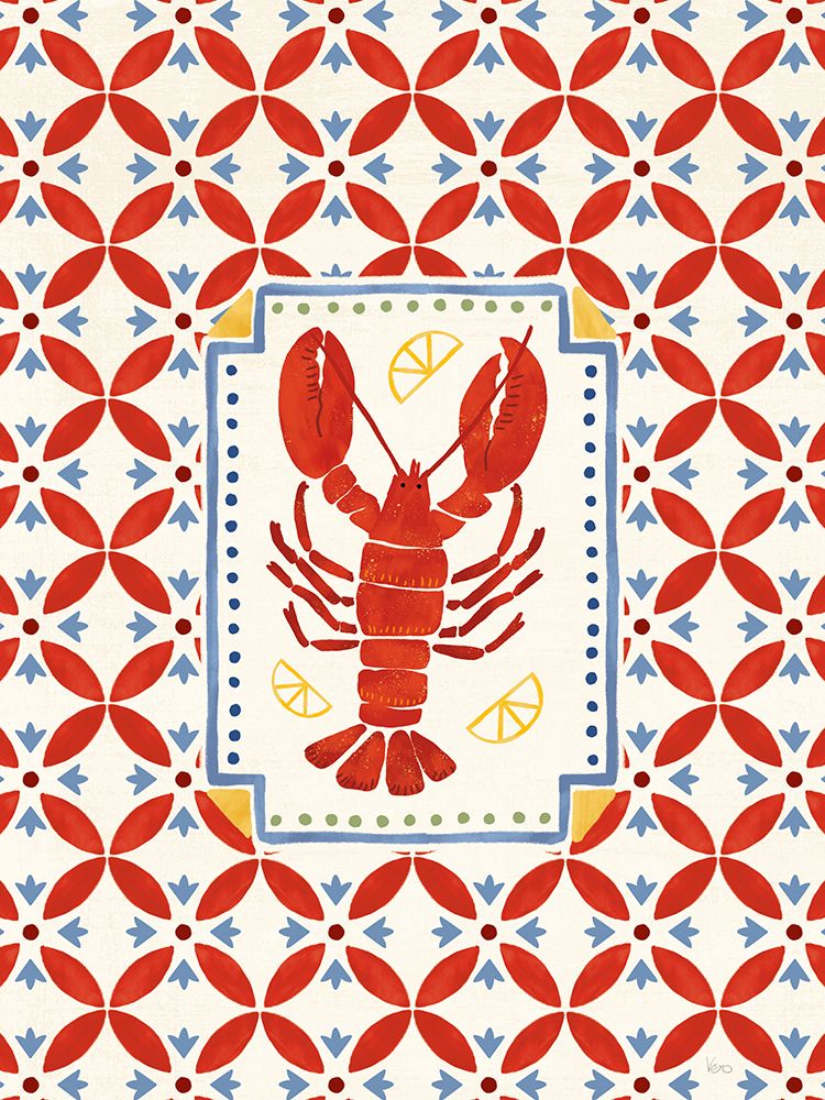 Shellfish Social III art print by Veronique Charron for $57.95 CAD