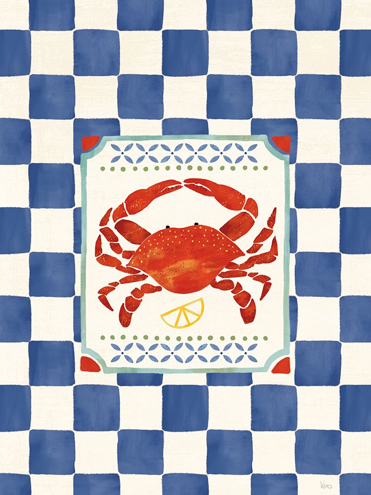 Shellfish Social IV art print by Veronique Charron for $57.95 CAD