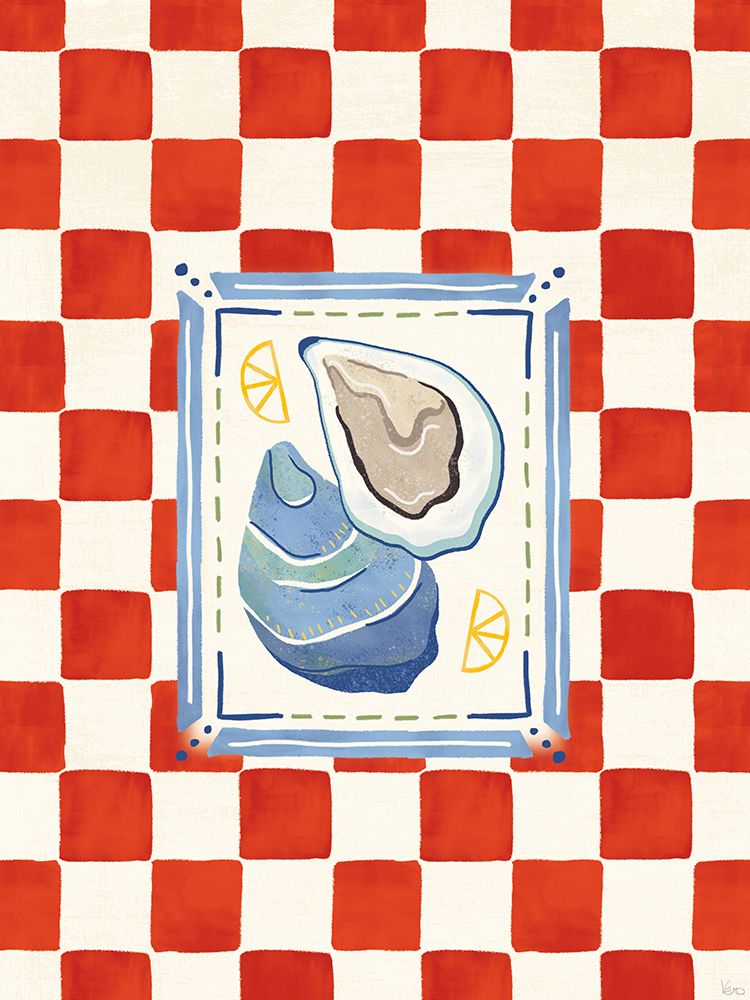 Shellfish Social V art print by Veronique Charron for $57.95 CAD