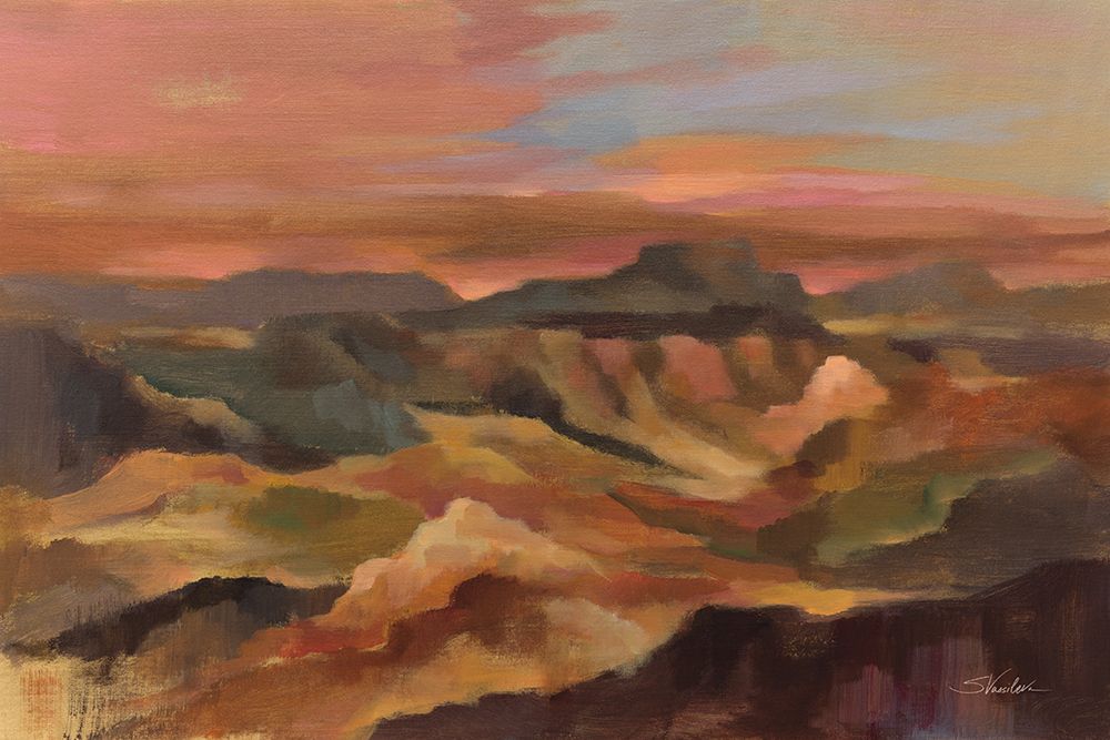 Desert Ridge art print by Silvia Vassileva for $57.95 CAD