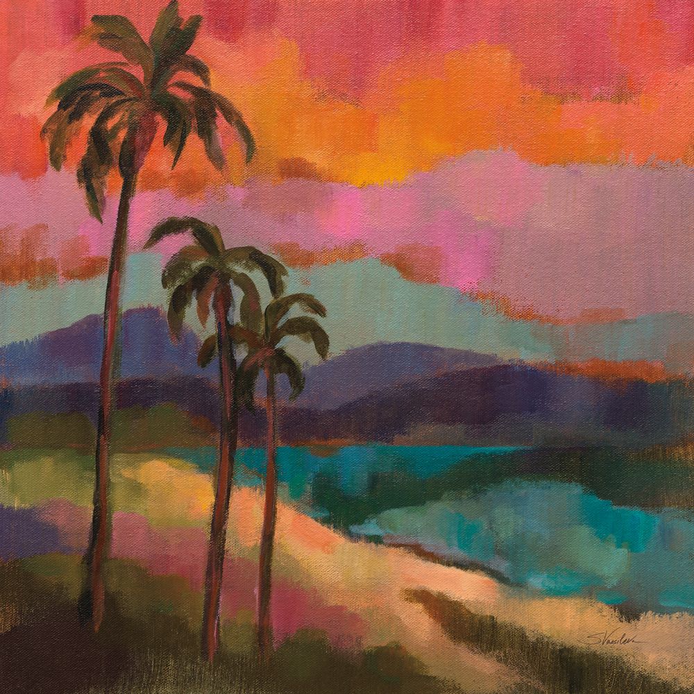 Palm Springs art print by Silvia Vassileva for $57.95 CAD