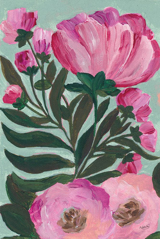 Pink Beauties l art print by Nikita Jariwala for $57.95 CAD