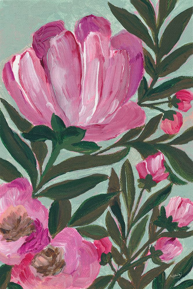 Pink Beauties llI art print by Nikita Jariwala for $57.95 CAD