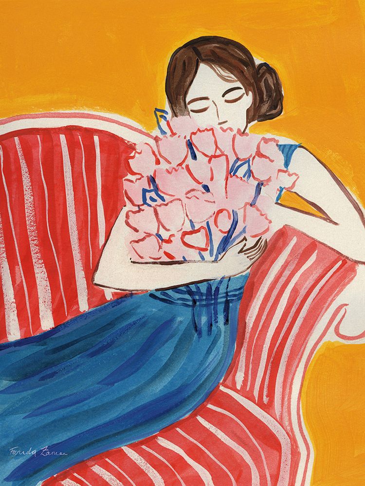Mothers Day Bouquet art print by Farida Zaman for $57.95 CAD