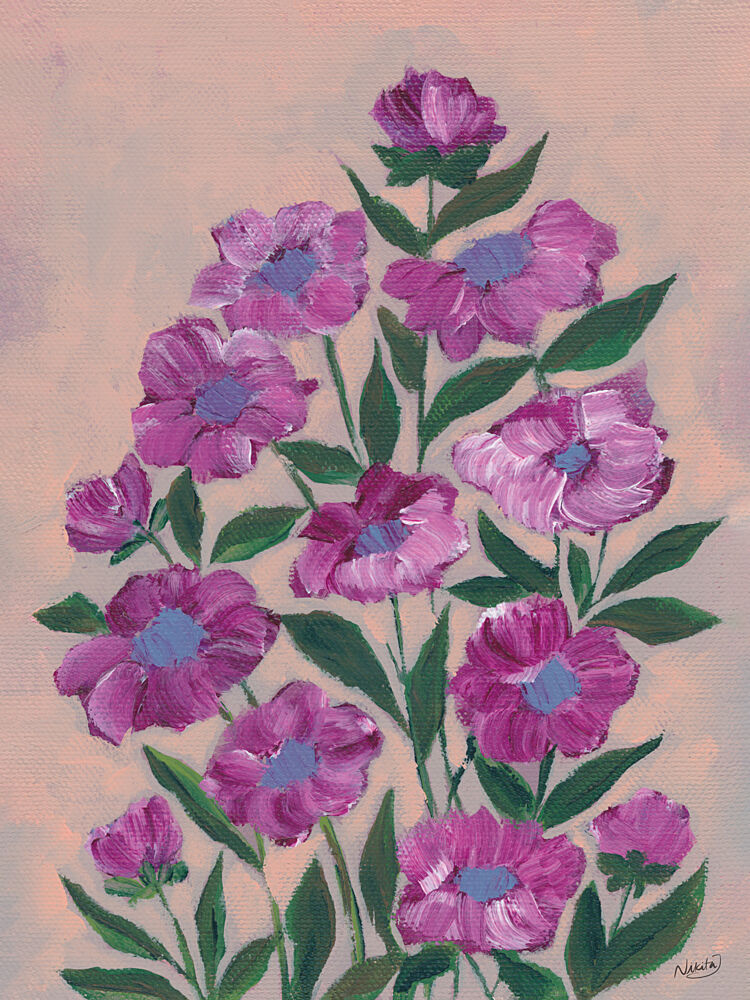 Growing Flowers art print by Nikita Jariwala for $57.95 CAD