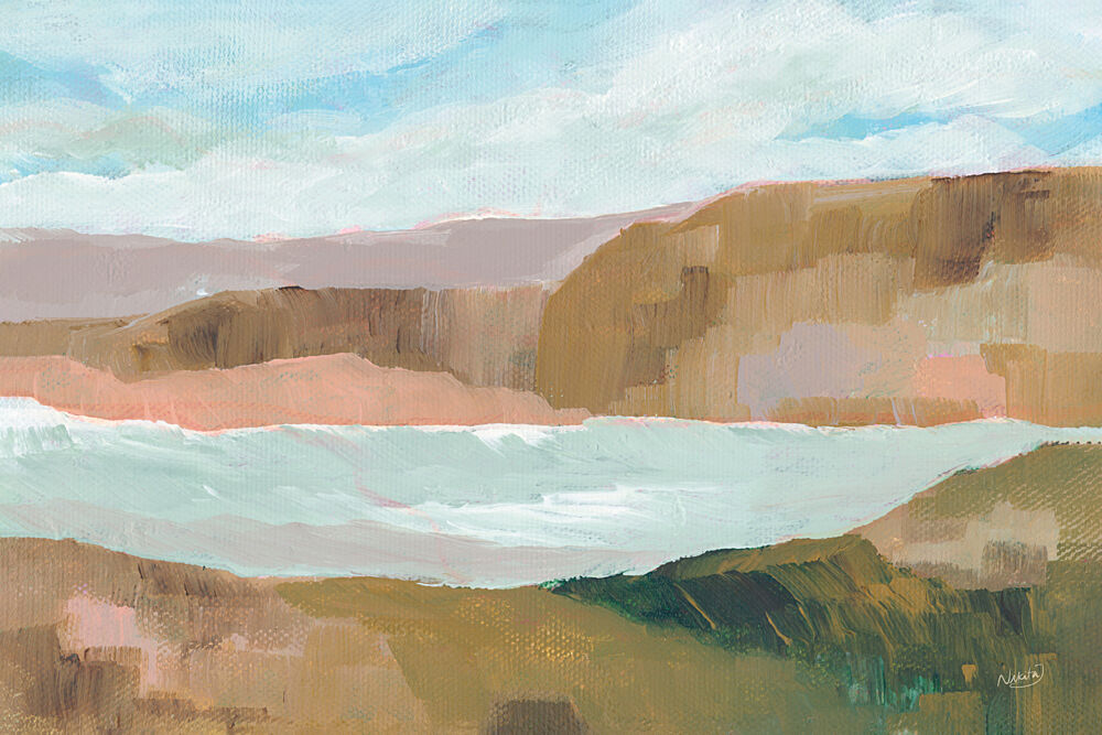 Clay and Sky I art print by Nikita Jariwala for $57.95 CAD