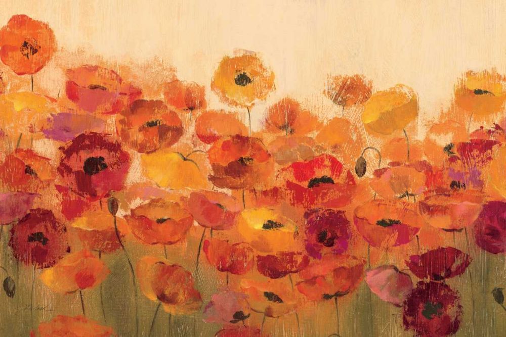 Summer Poppies art print by Silvia Vassileva for $57.95 CAD