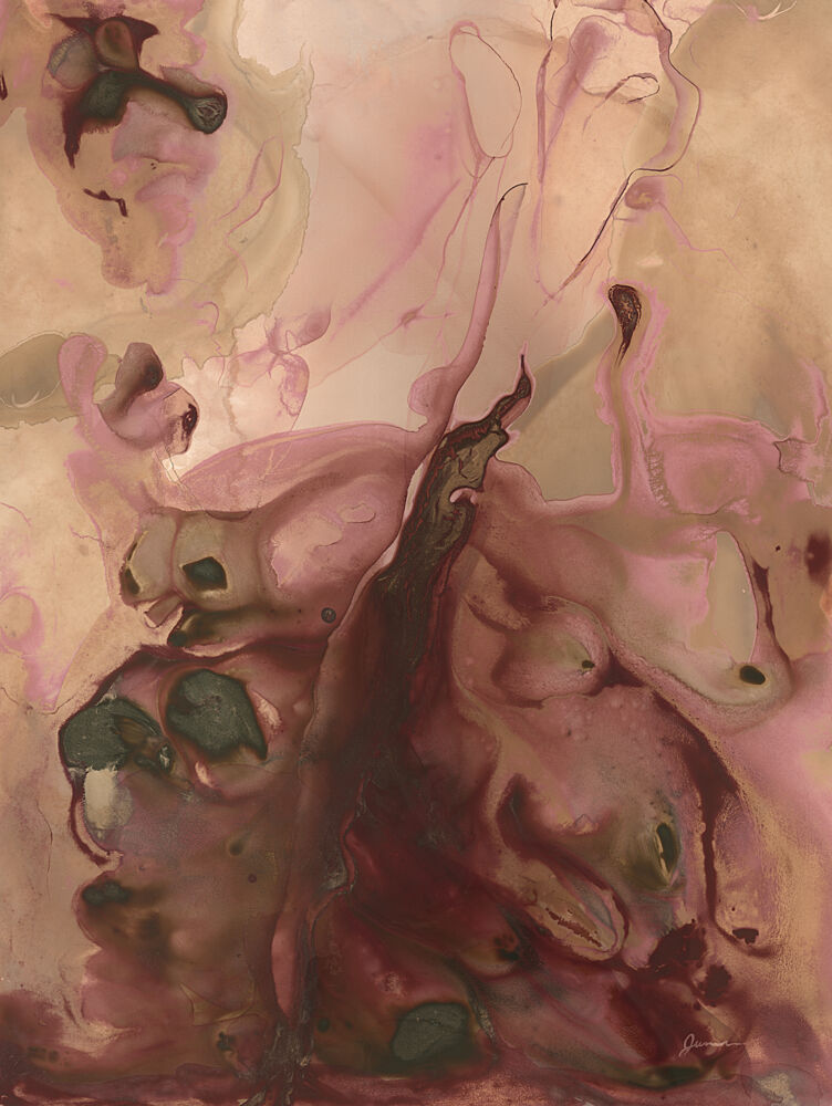 Garnet Geode I art print by June Erica Vess for $57.95 CAD