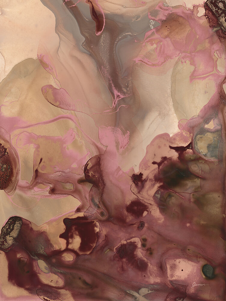 Garnet Geode II art print by June Erica Vess for $57.95 CAD