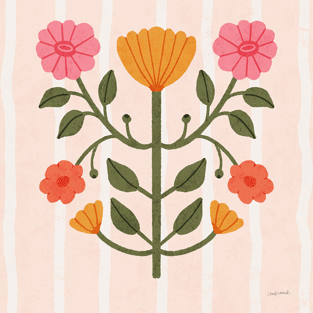 Gentle Garden I art print by Cheryl Warrick for $57.95 CAD