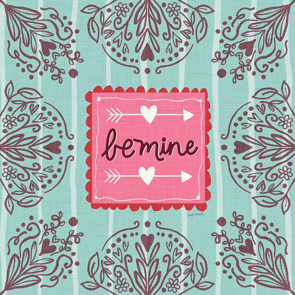 Heart to Heart Be Mine art print by Cheryl Warrick for $57.95 CAD
