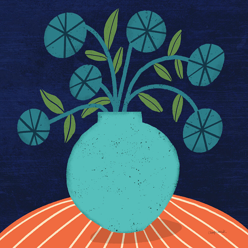 Playful Vase IV art print by Cheryl Warrick for $57.95 CAD