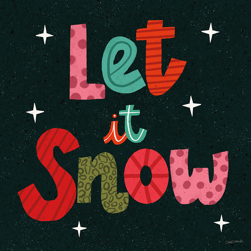 Winter Joy II art print by Cheryl Warrick for $57.95 CAD