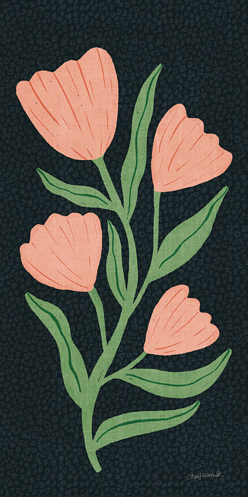Petal and Stem II art print by Cheryl Warrick for $57.95 CAD