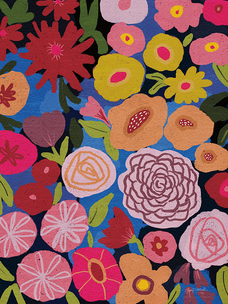 Modern Petals III art print by Cheryl Warrick for $57.95 CAD