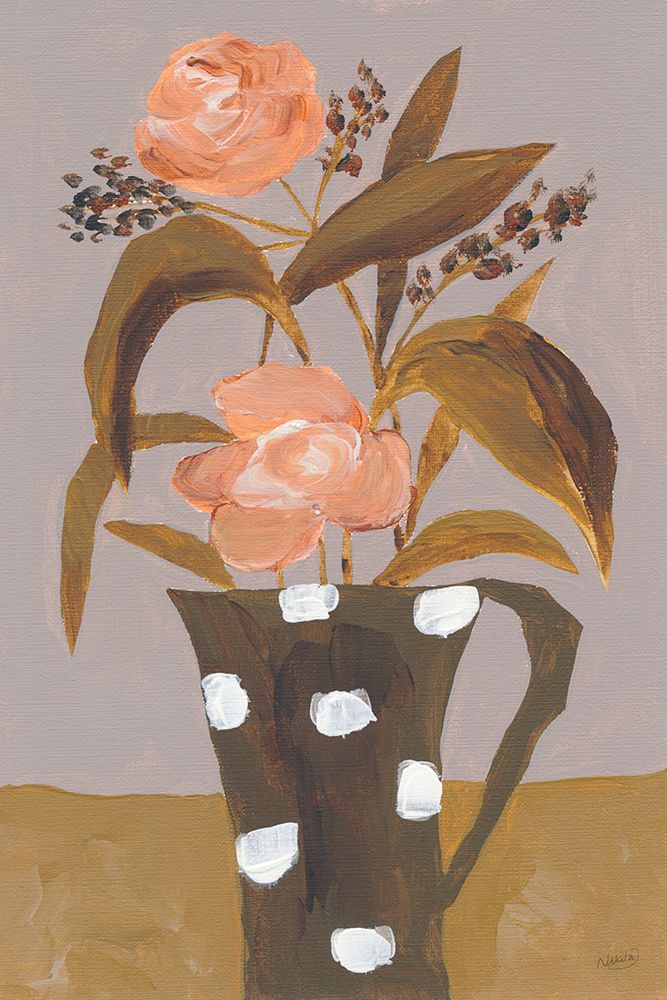 Rosey Pottery II art print by Nikita Jariwala for $57.95 CAD