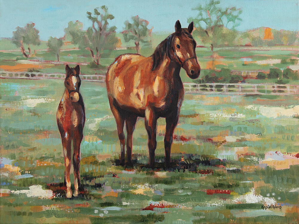 Family Time art print by Krystal Adams for $57.95 CAD