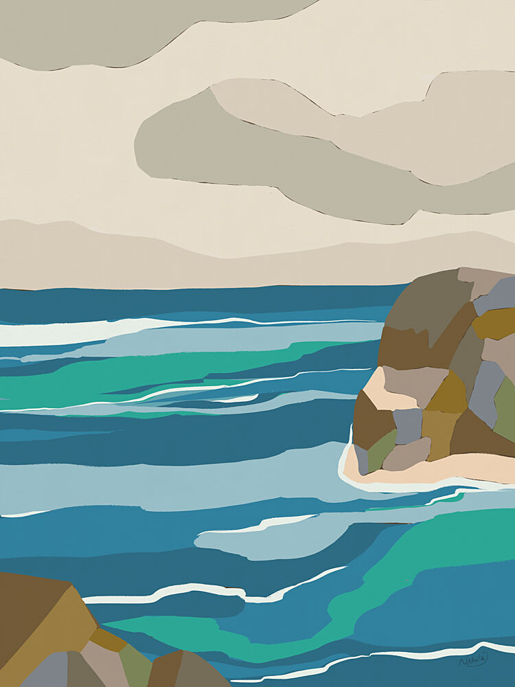 Sea in Greece Ll art print by Nikita Jariwala for $57.95 CAD