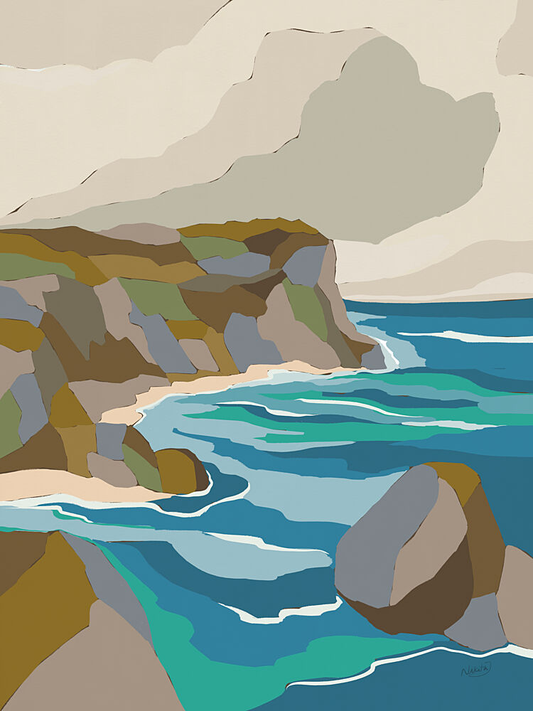 Sea in Greece L art print by Nikita Jariwala for $57.95 CAD