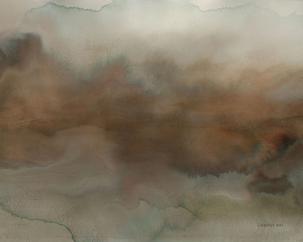Earthy Abstract I art print by Danhui Nai for $57.95 CAD