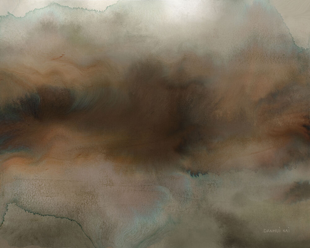 Earthy Abstract II art print by Danhui Nai for $57.95 CAD