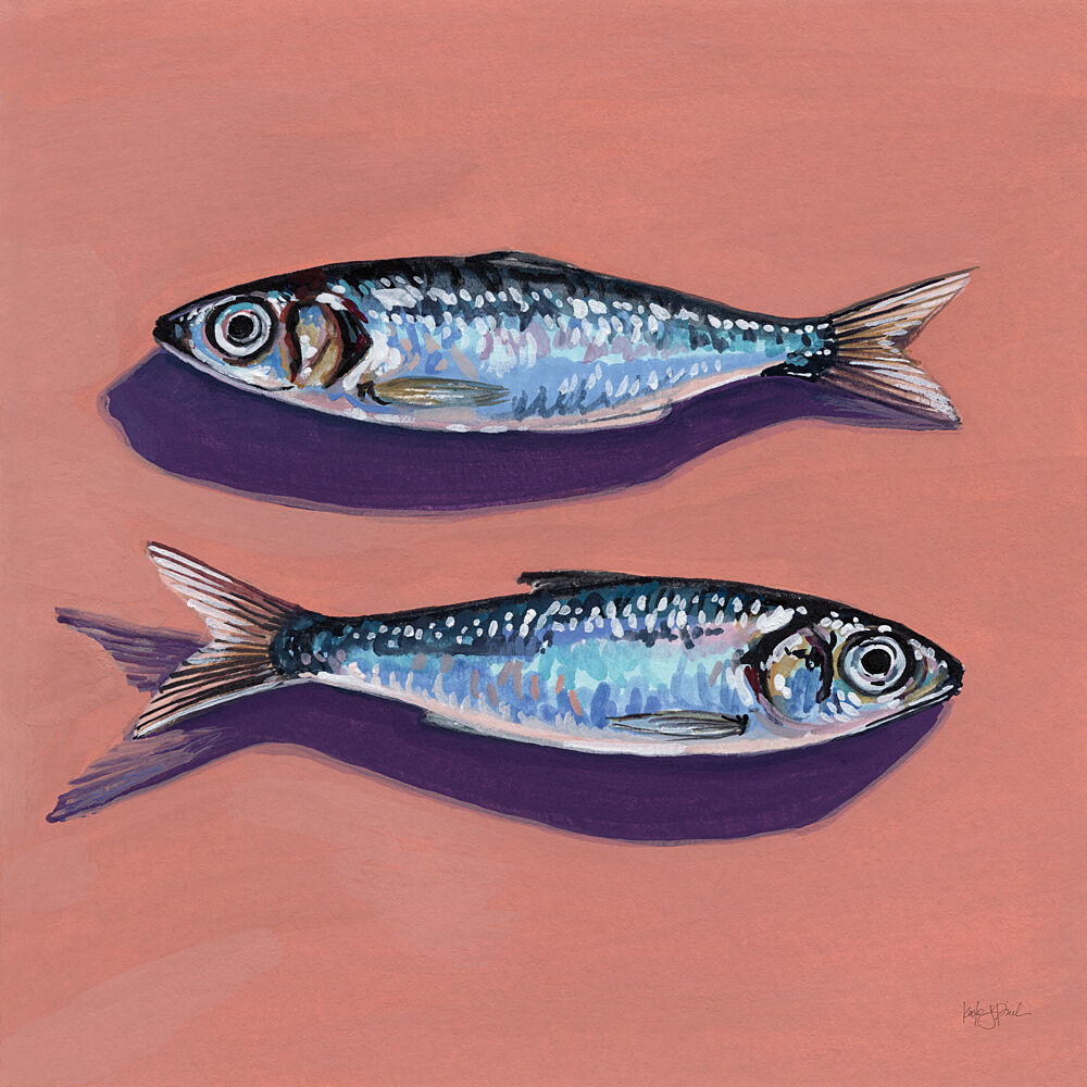 Us but Sardines art print by Kate Jarvik Birch for $57.95 CAD