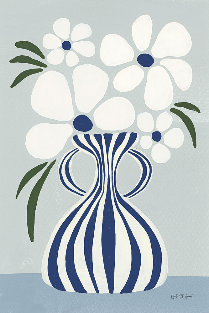In a Striped Vase II art print by Yvette St. Amant for $57.95 CAD