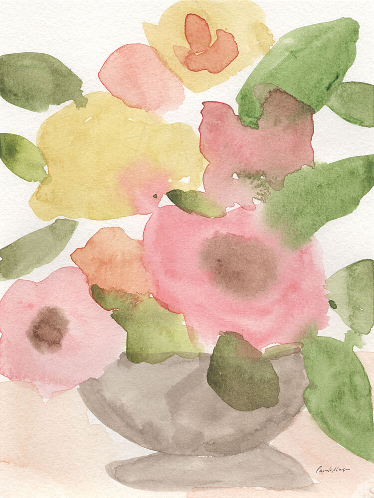 Spring Pink I art print by Pamela Munger for $57.95 CAD