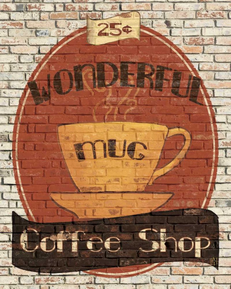 Wonderful Coffee Shop art print by Avery Tillmon for $57.95 CAD