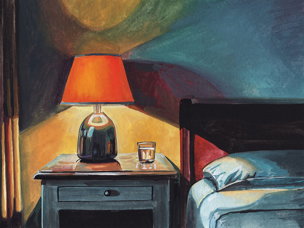 Bedside art print by Kate Jarvik Birch for $57.95 CAD