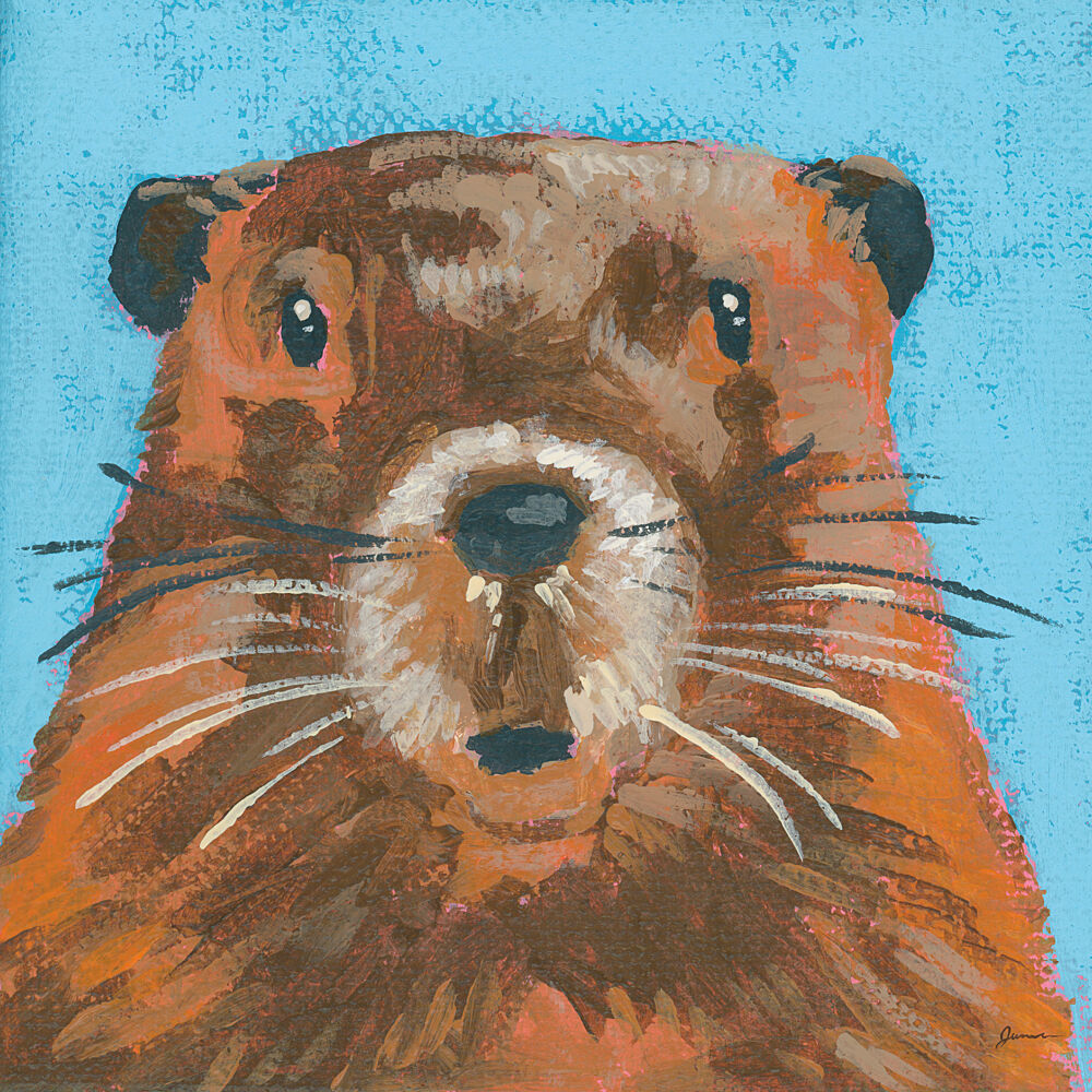 Woodland Beaver art print by June Erica Vess for $57.95 CAD