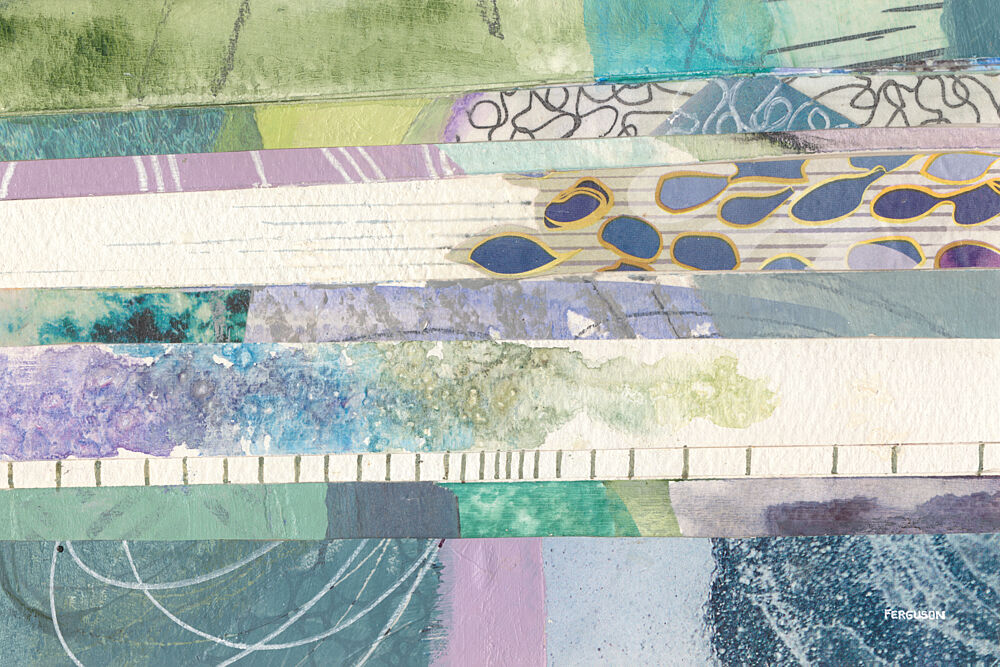 Ocean Hues I art print by Kathy Ferguson for $57.95 CAD