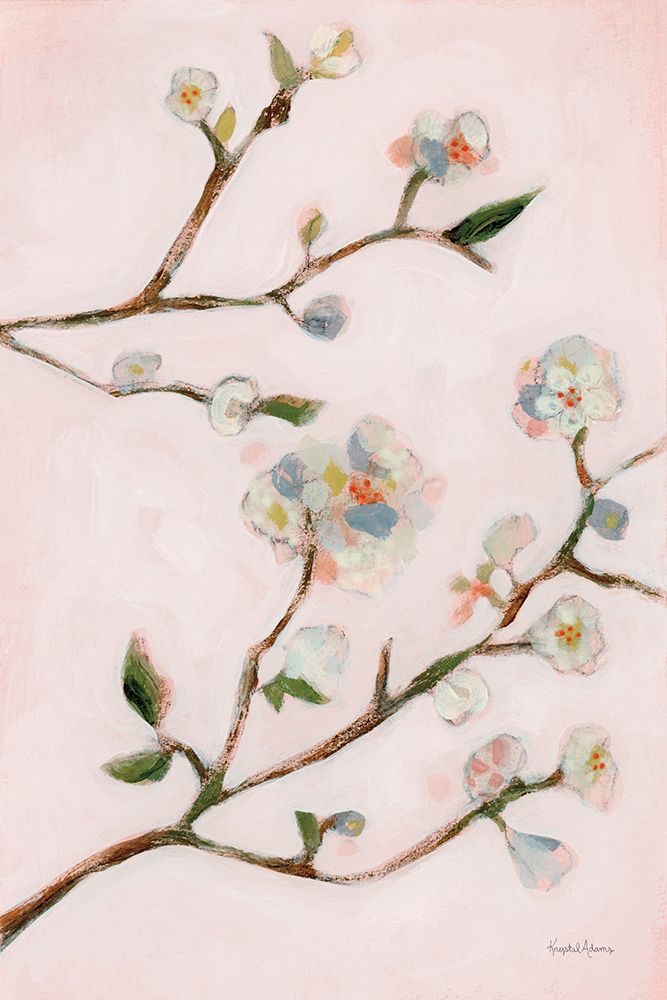 Blooms of April I art print by Krystal Adams for $57.95 CAD