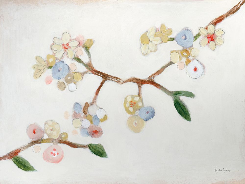 Dogwood II art print by Krystal Adams for $57.95 CAD