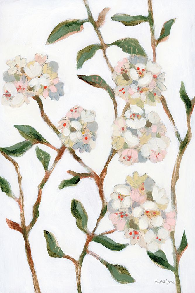 Spring Laurel art print by Krystal Adams for $57.95 CAD