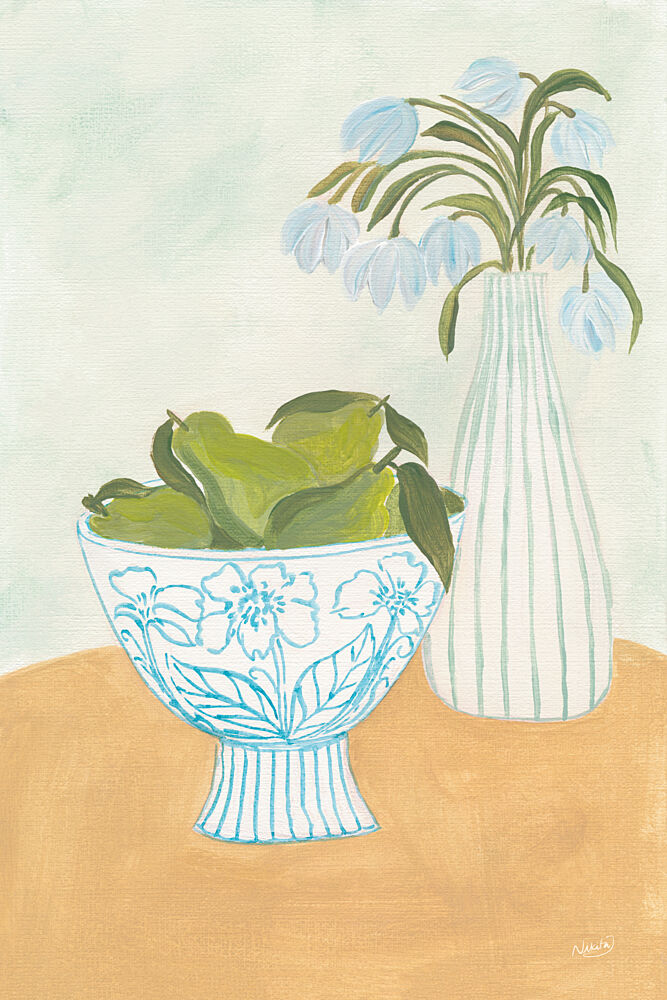 Blossoms and Porcelain II art print by Nikita Jariwala for $57.95 CAD