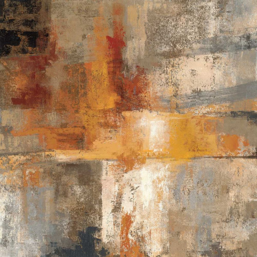 Silver and Amber art print by Silvia Vassileva for $57.95 CAD