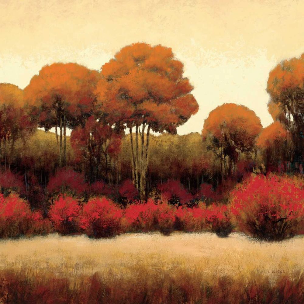 Autumn Forest II art print by James Wiens for $57.95 CAD
