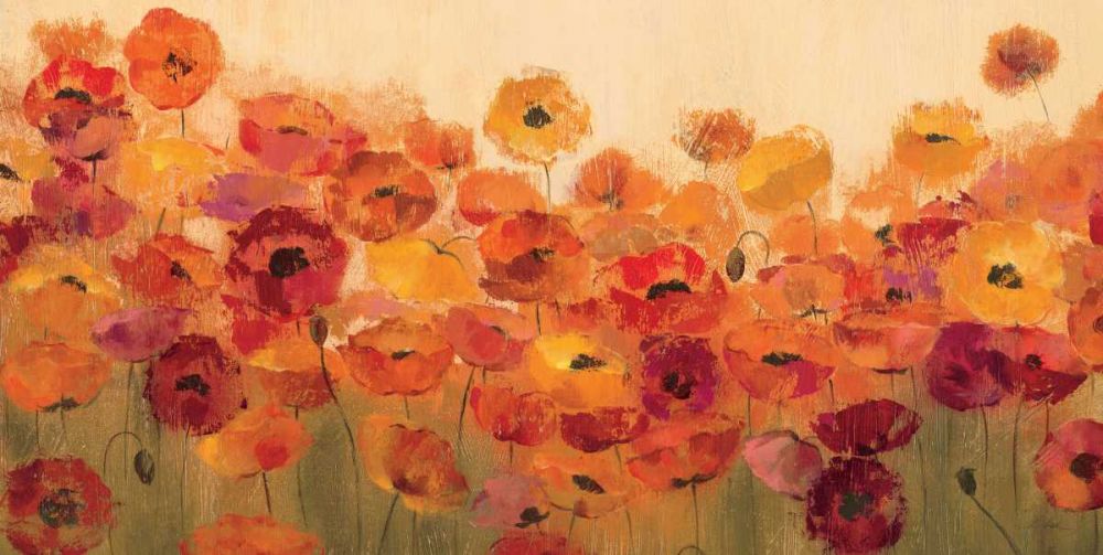 Summer Poppies art print by Silvia Vassileva for $57.95 CAD