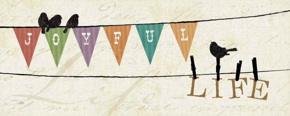 Happy Words II art print by Pela for $57.95 CAD