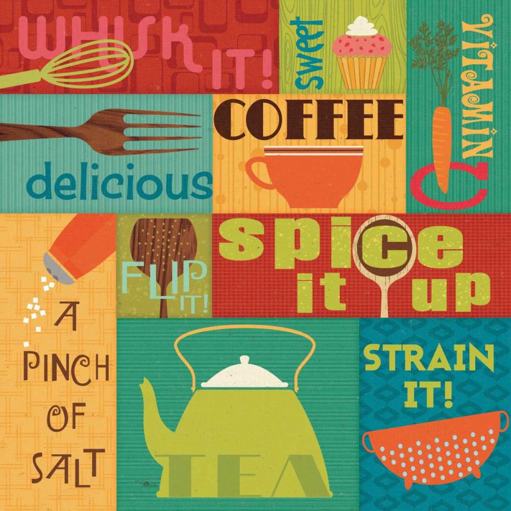 Kitchen It I art print by Pela Studio for $57.95 CAD