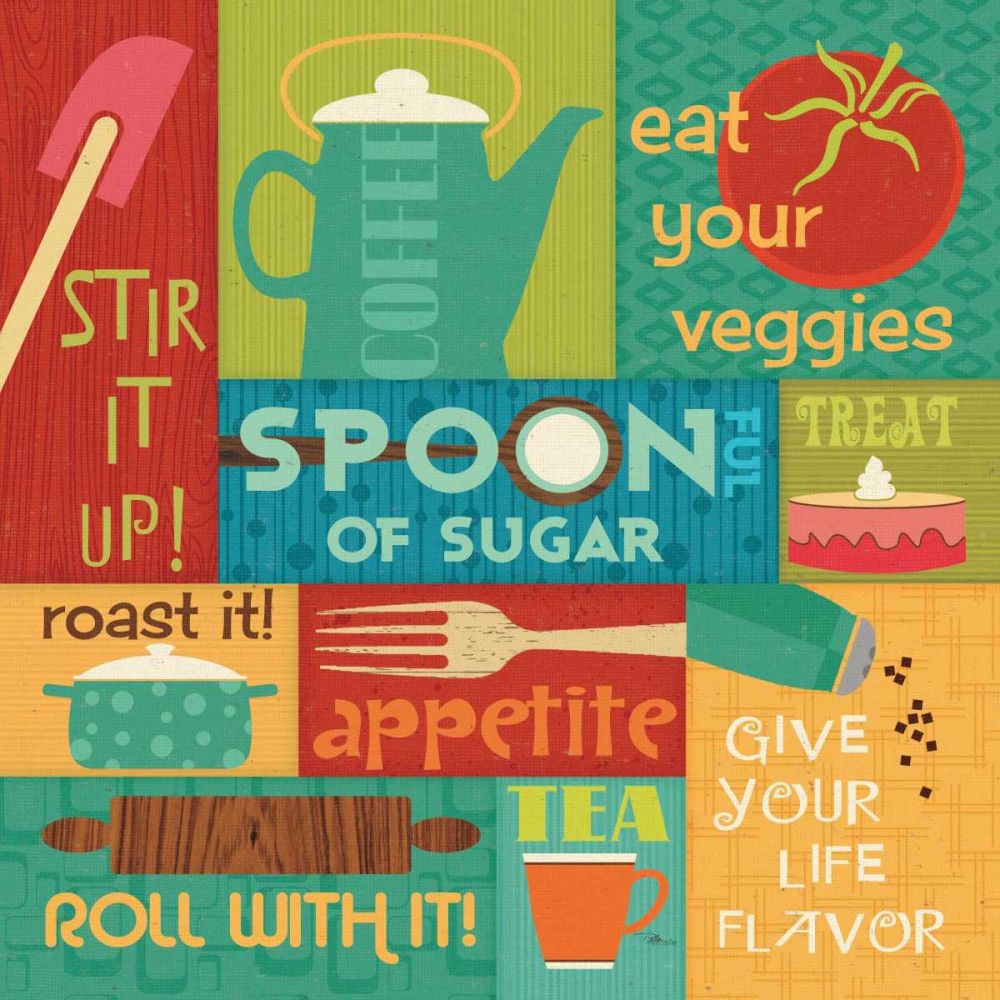 Kitchen It II art print by Pela Studio for $57.95 CAD