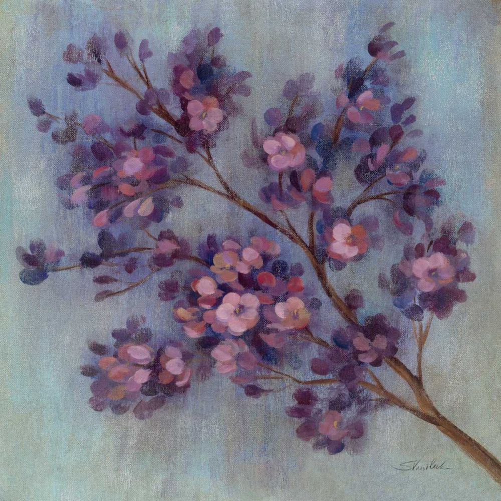 Twilight Cherry Blossoms II art print by Silvia Vassileva for $57.95 CAD