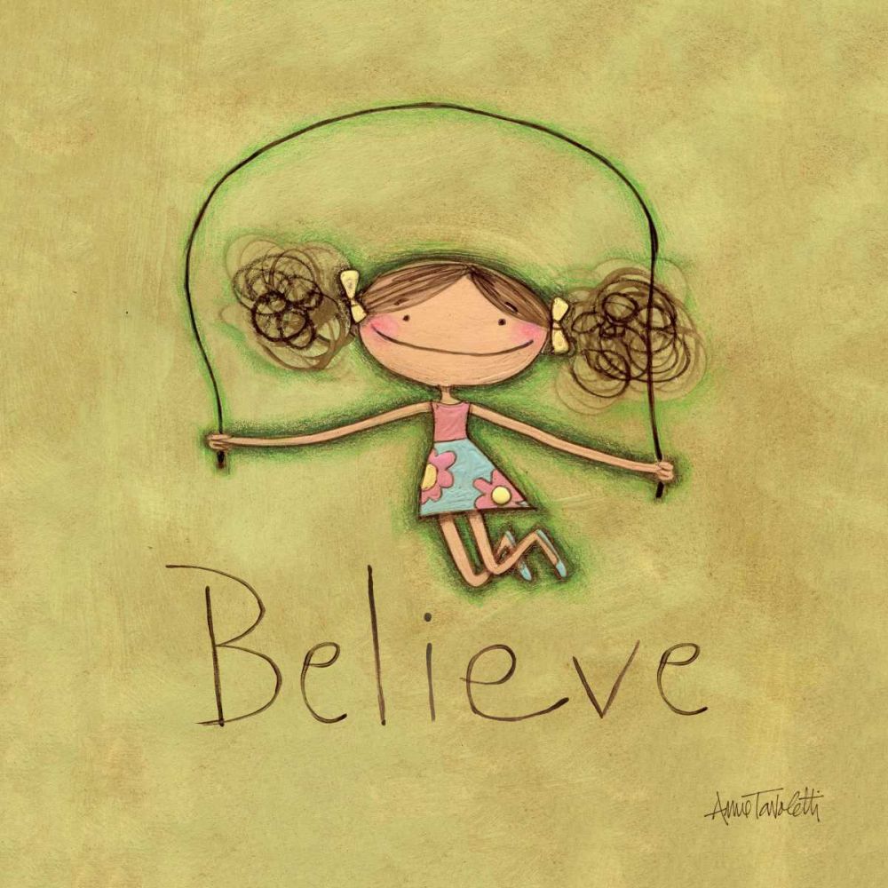 Believe art print by Anne Tavoletti for $57.95 CAD
