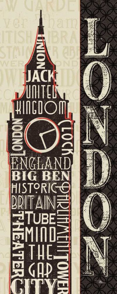 City Words II art print by Pela Studio for $57.95 CAD