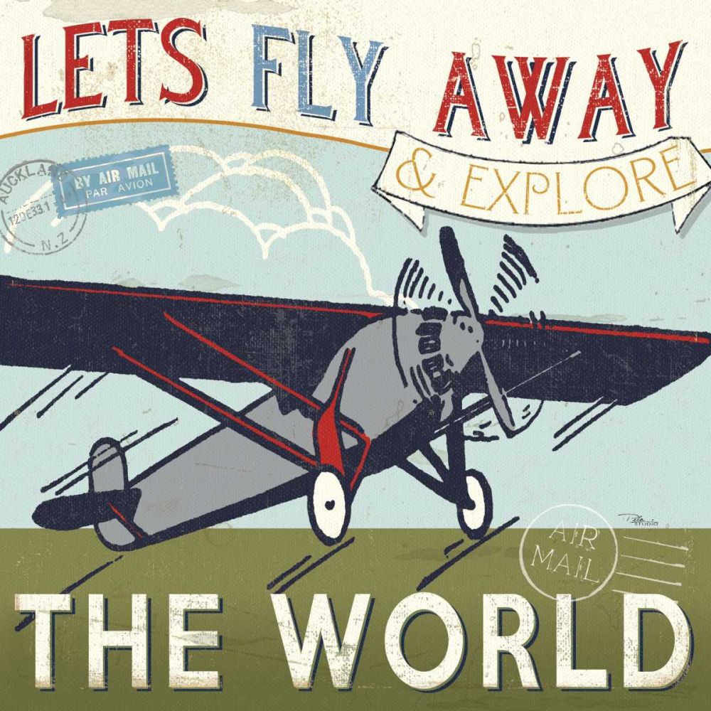 Lets Travel II art print by Pela Studio for $57.95 CAD