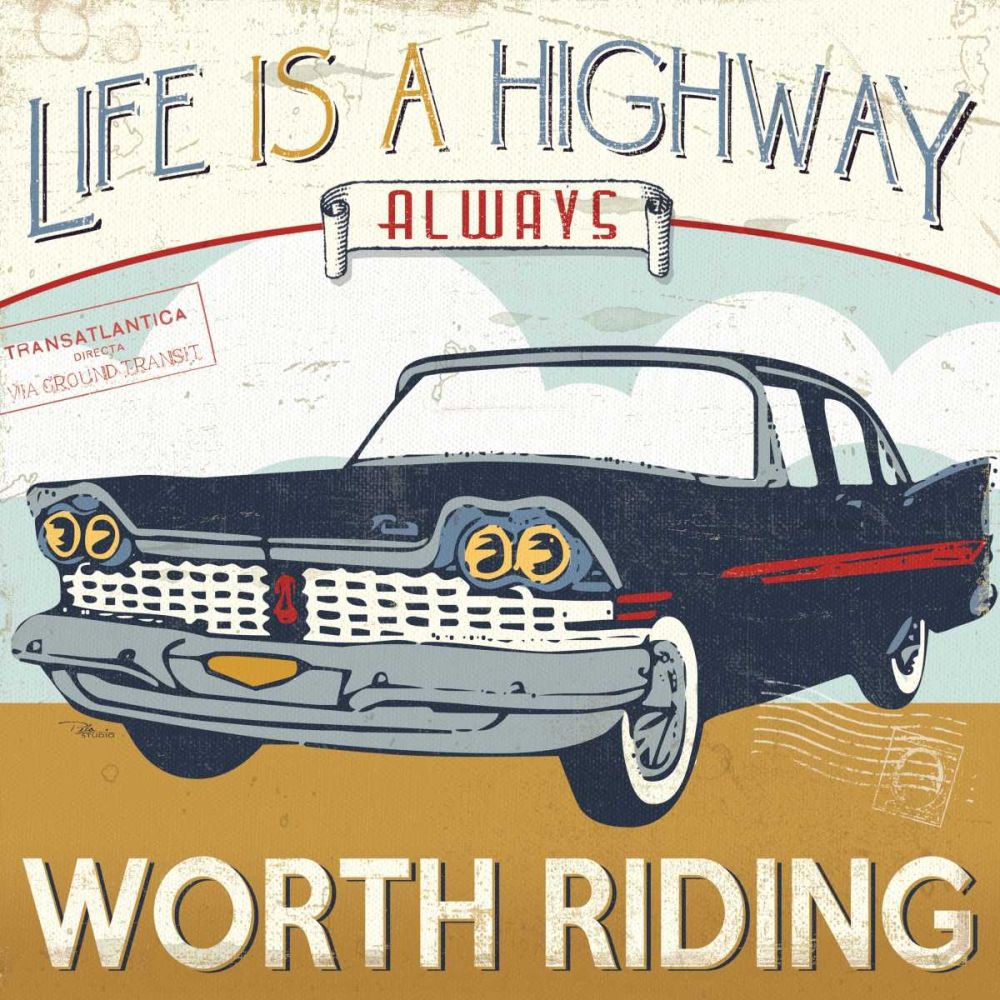 Lets Travel III art print by Pela Studio for $57.95 CAD