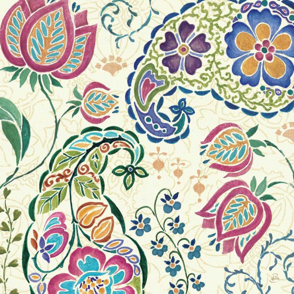 Peacock Fantasy IV art print by Daphne Brissonnet for $57.95 CAD